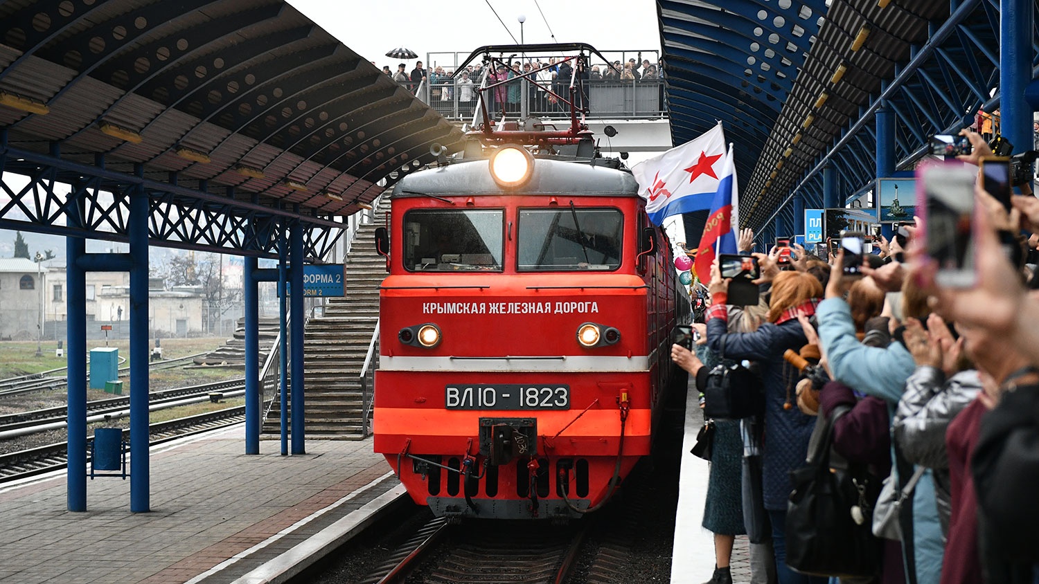 В Крым прибыли первые поезда из Москвы и Санкт-Петербурга - Одесса News